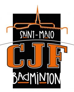 Logo CJF Badminton Saint-Malo